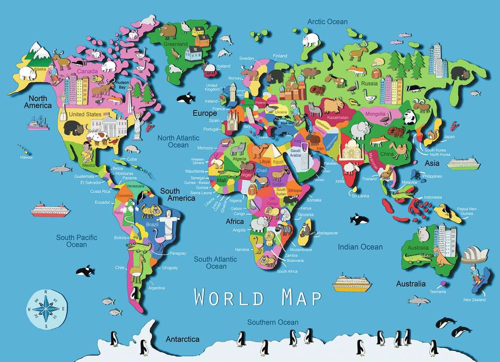Puzzle: World Map - Image 2