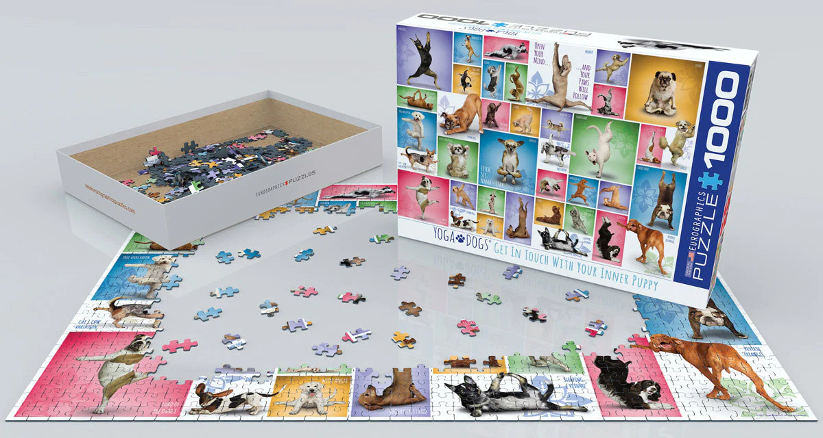 Puzzle: Yoga Dogs & Cats Collection - Yoga Dogs - Image 2
