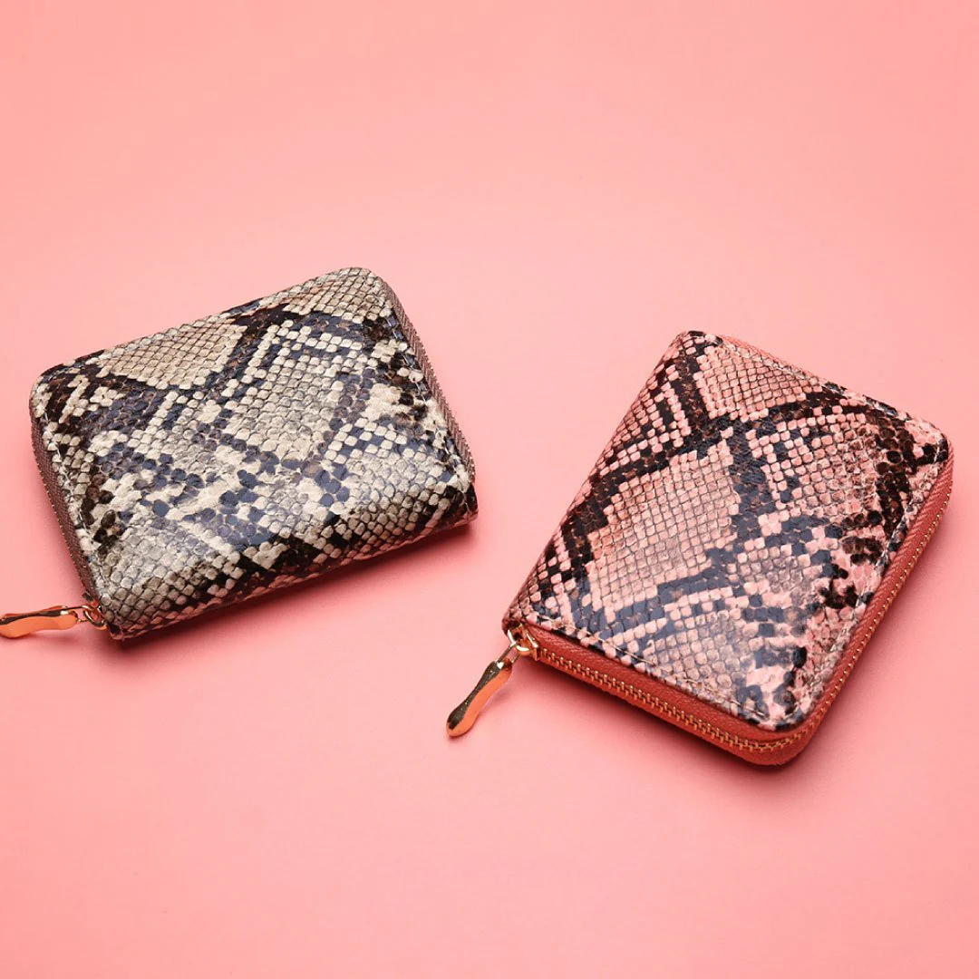 Python Print Zipper Wallet by ClaudiaG Collection - Image 2