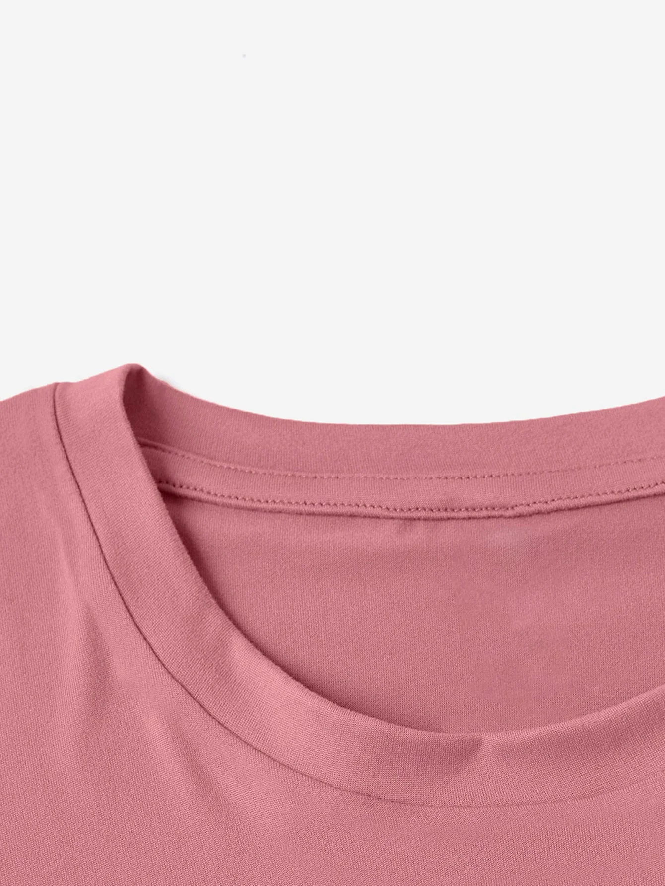 Rabbit Round Neck Short Sleeve T-Shirt - Image 12
