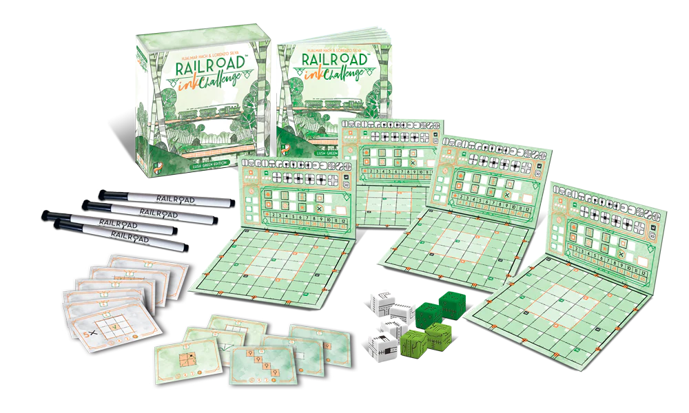 Railroad Ink Challenge - Lush Green Edition - Image 2