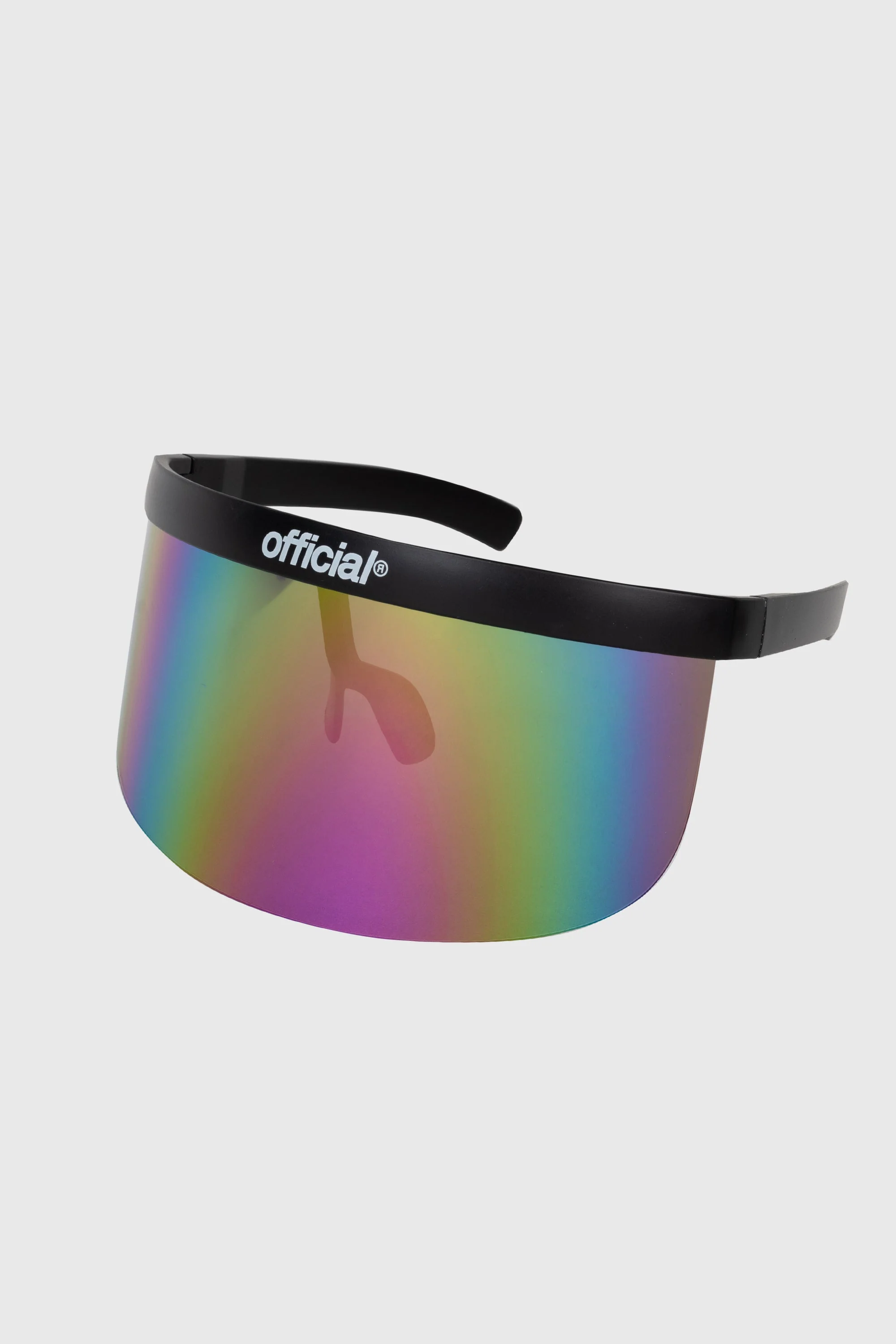 Rainbow Mirror Face Visor / Eye Shield by The Official Brand - Image 3