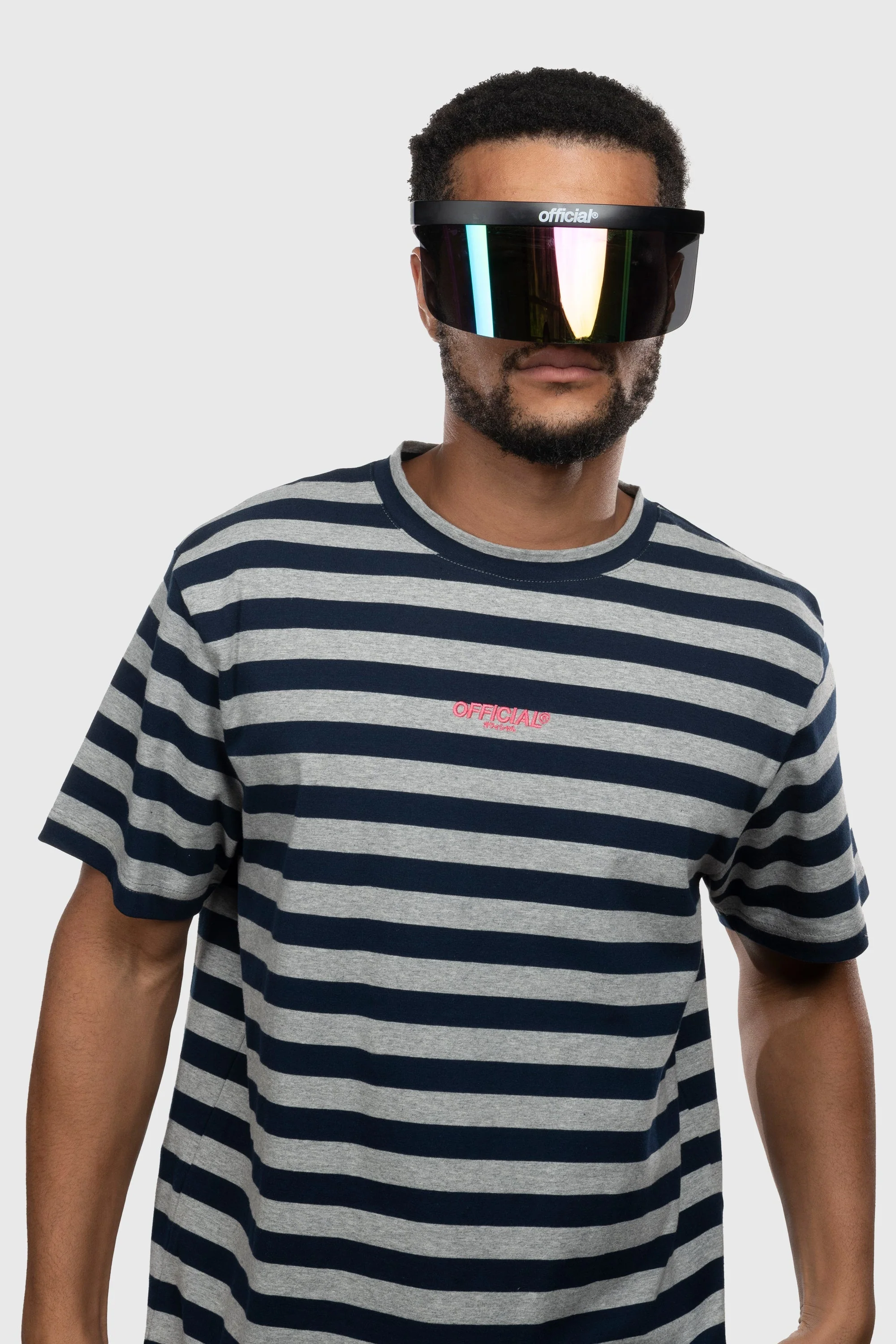 Rainbow Mirror Face Visor / Eye Shield by The Official Brand - Image 4