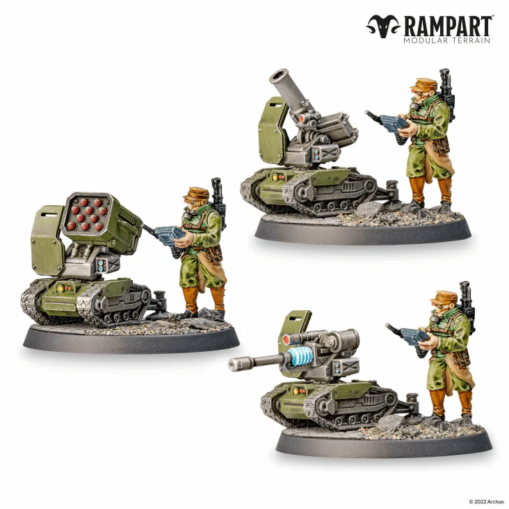 Rampart Modular Terrain: City Defenders Miniature Pack - Image 5