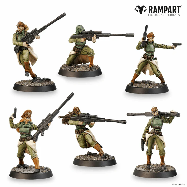 Rampart Modular Terrain: City Defenders Miniature Pack - Image 7
