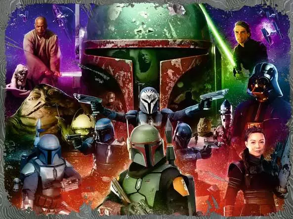 Ravensburger Puzzle: Star Wars - Boba Fett - Bounty Hunter - Image 2