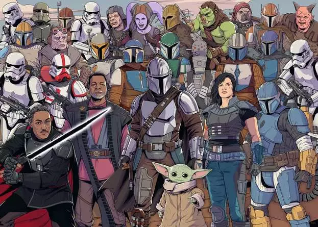 Ravensburger Puzzle: Star Wars - The Mandalorian Challenge - Image 2
