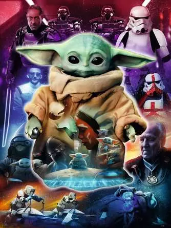 Ravensburger Puzzle: Star Wars - The Mandalorian - Grogu's Journey - Image 2
