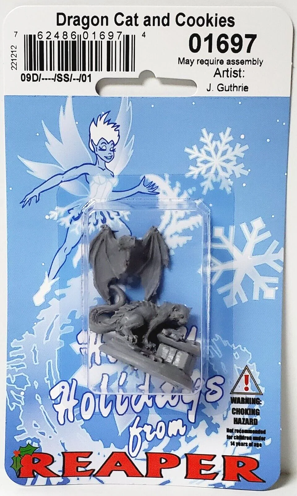 Reaper Miniatures Holiday: Dragon Cat and Cookies - Image 2