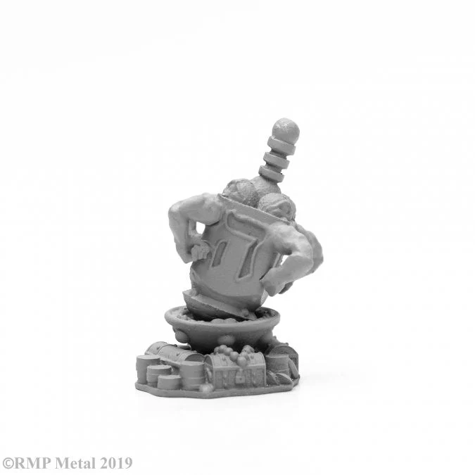 Reaper Miniatures Holiday: Dreidel Golem - Image 2