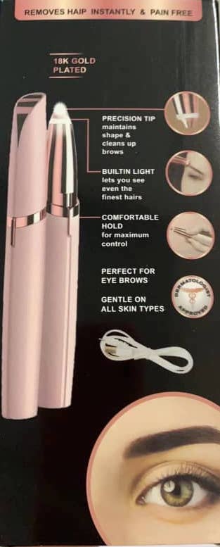 Rechargeable Eyebrow Hair Remover by BeNat - Image 6