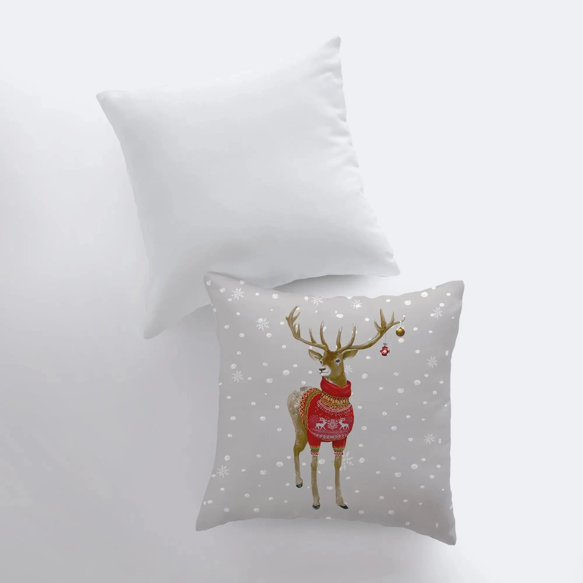 Reindeer | Throw Pillows | Christmas Pillow | Christmas Gift | Home Decor Modern | Christmas Throw Pillows | Christmas Home Decor | Mom Gift by UniikPillows - Image 4
