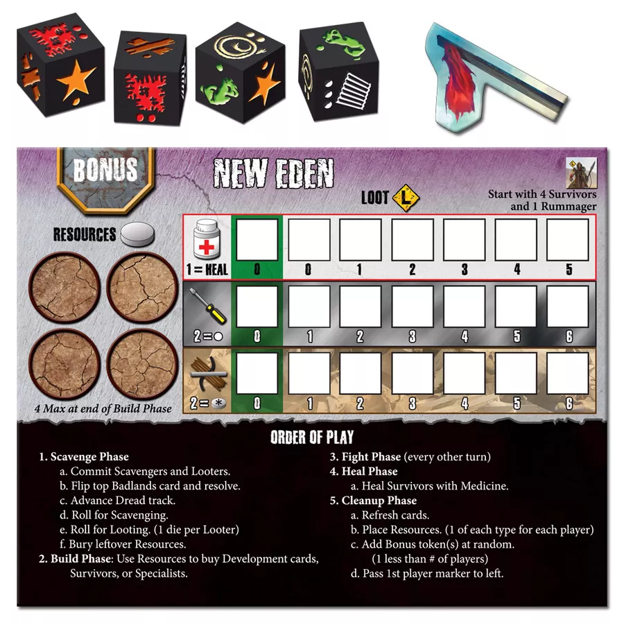 Remnants Post-Apocalyptic Survival Board Game - Image 5