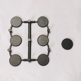 Replay Workshop: Recycled Plastic Miniatures Bases 1" Round - Image 2