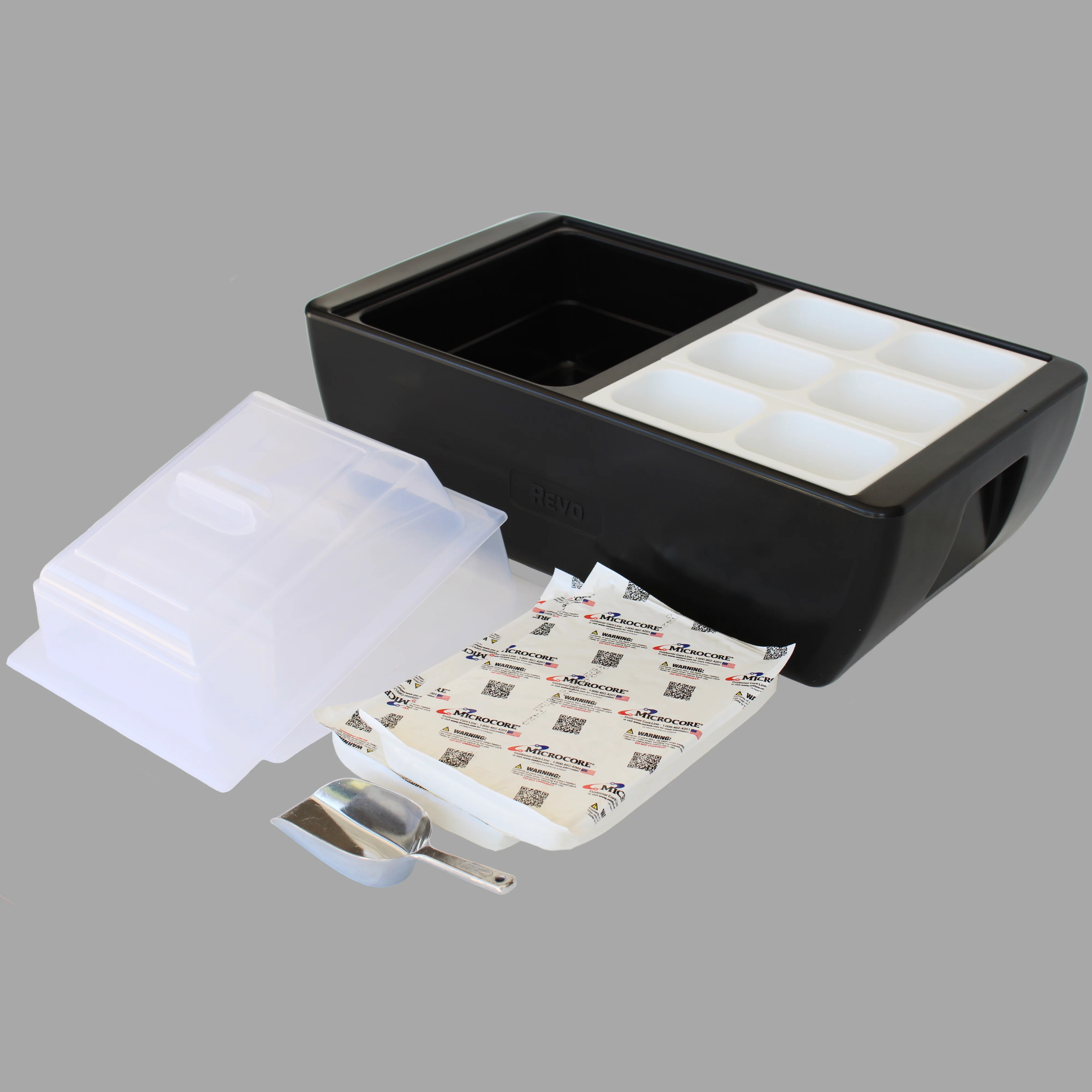 REVO Dubler HEAT | Flameless Chafer and Cooler | Deep Black by REVO COOLERS, LLC - Image 2