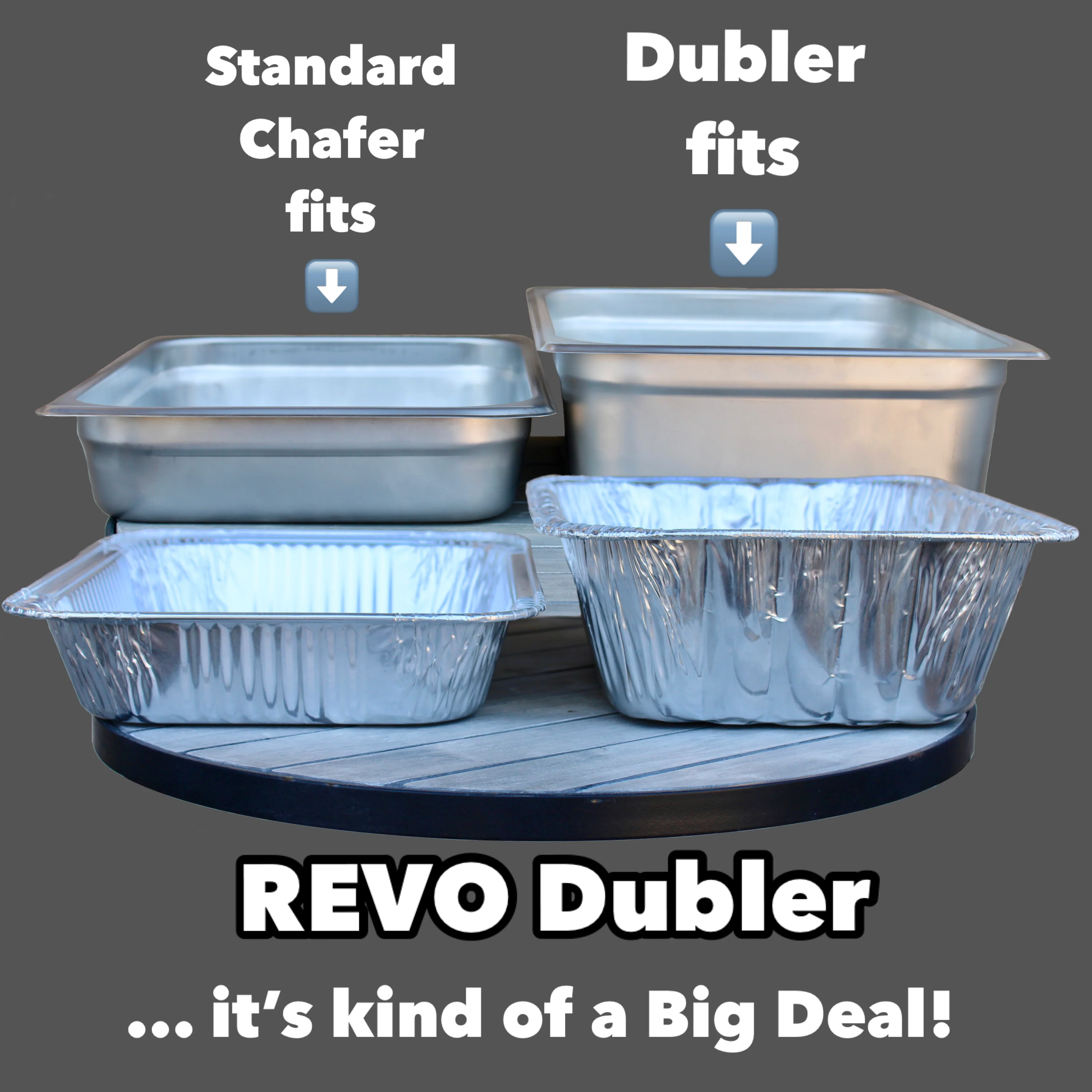 REVO Dubler HEAT | Flameless Chafer and Cooler | Deep Black by REVO COOLERS, LLC - Image 6
