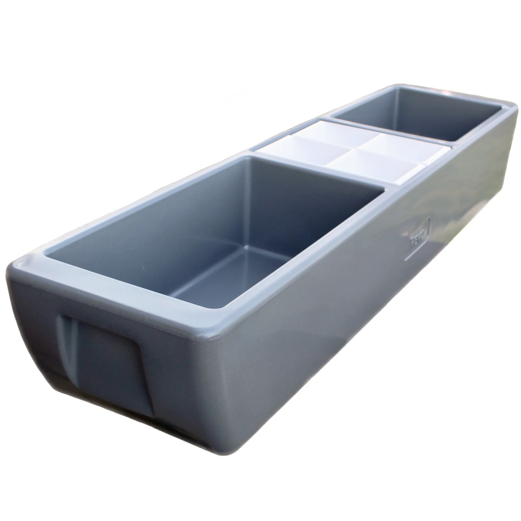 REVO Party Barge Cooler | Metallic Gray | Insulated Beverage Tub by REVO COOLERS, LLC - Image 2