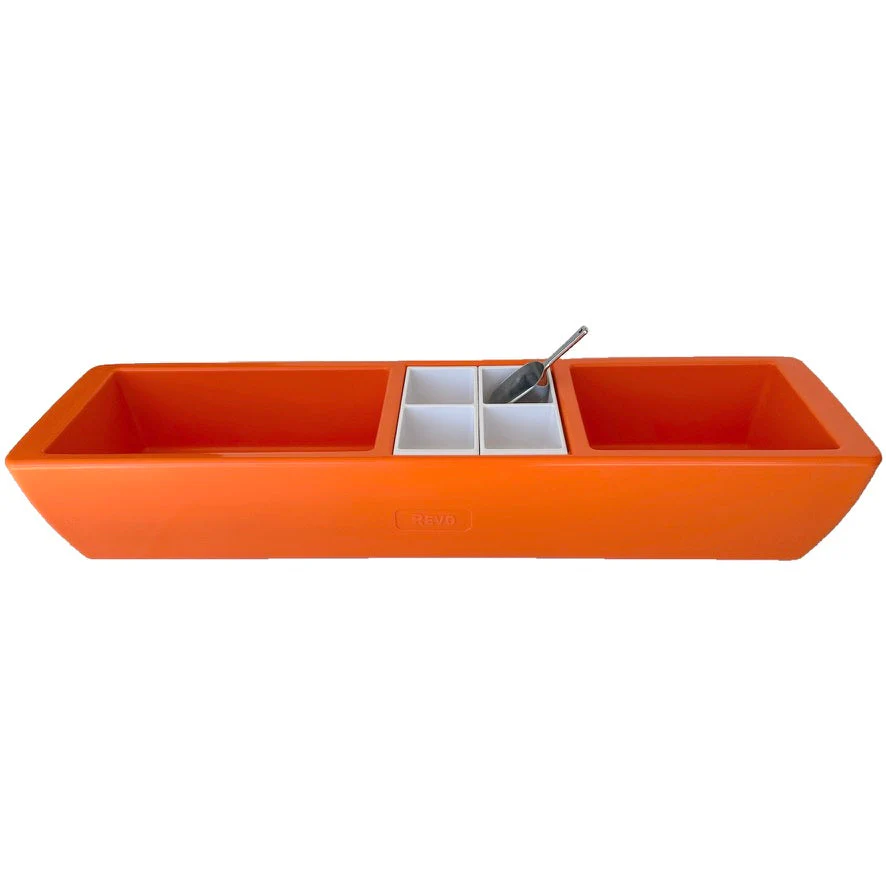 REVO Party Barge Cooler| Orange Burst | Insulated Beverage Tub by REVO COOLERS, LLC - Image 4