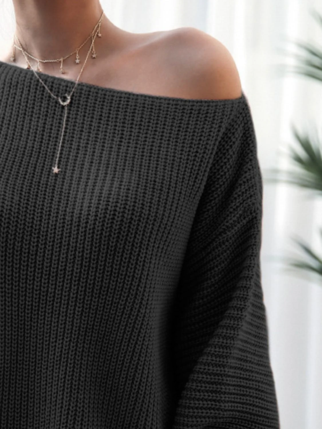 Rib-Knit Mini Sweater Dress - Image 12