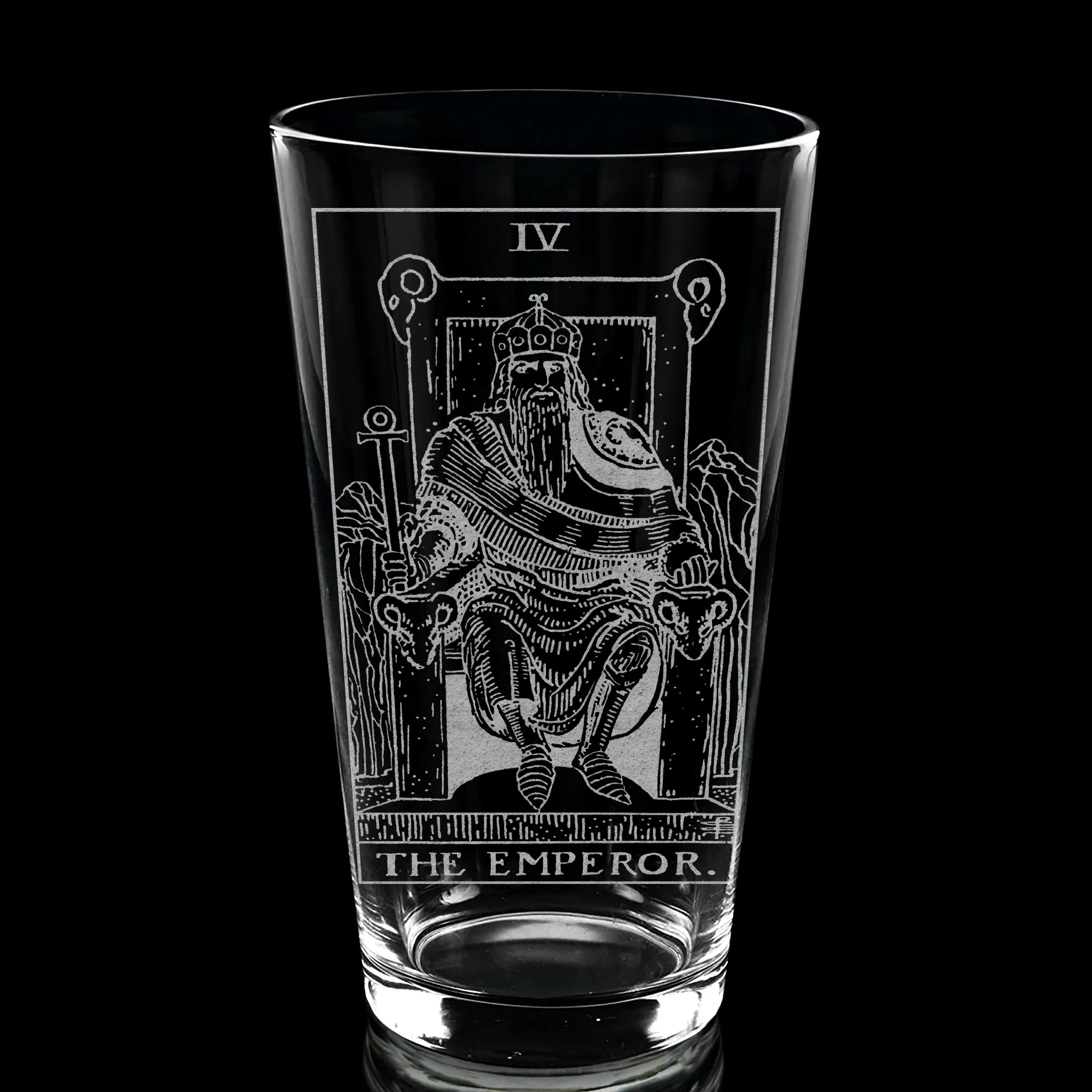 RIDER-WAITE TAROT CARD Pint Glasses by LumEngrave - Image 10