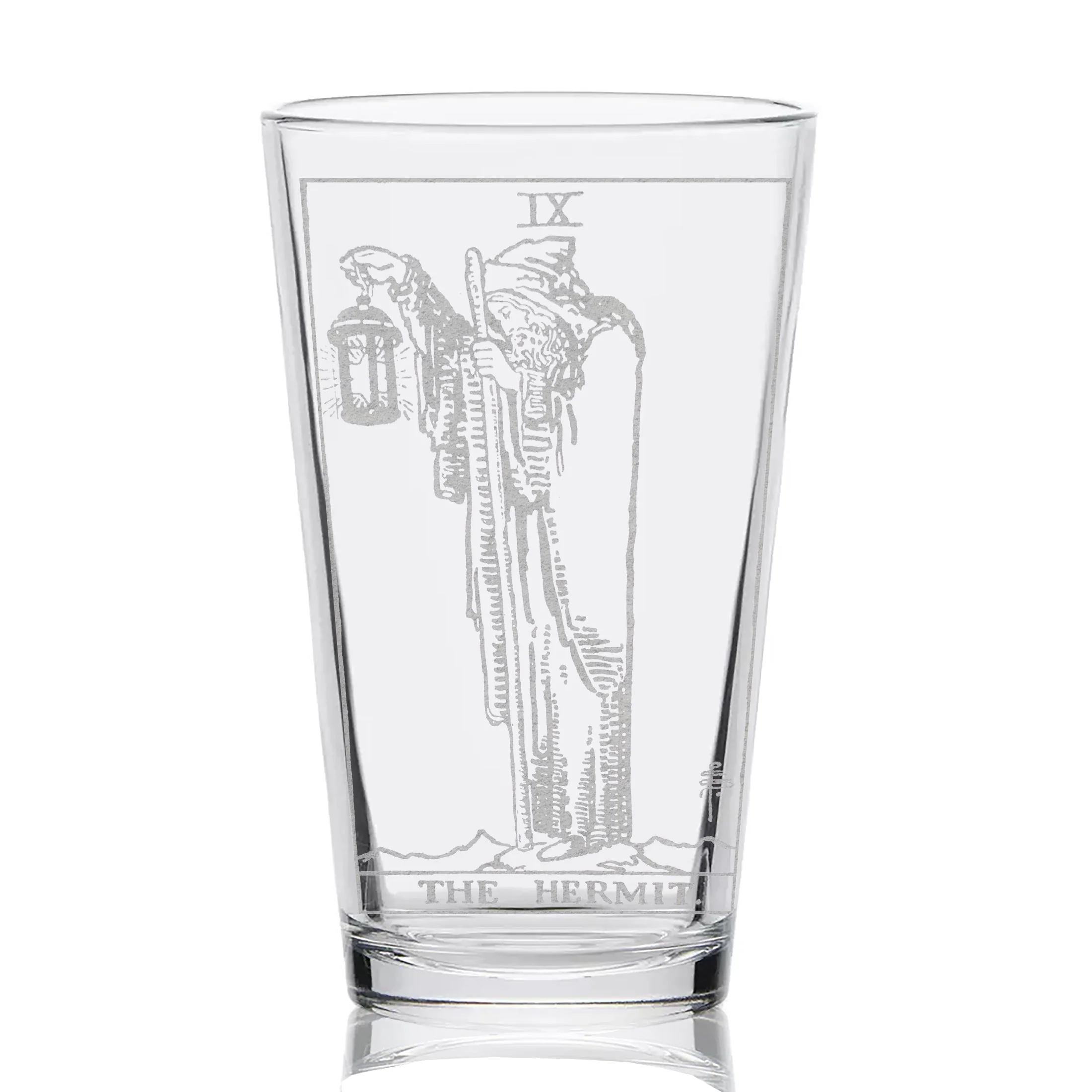 RIDER-WAITE TAROT CARD Pint Glasses by LumEngrave - Image 11