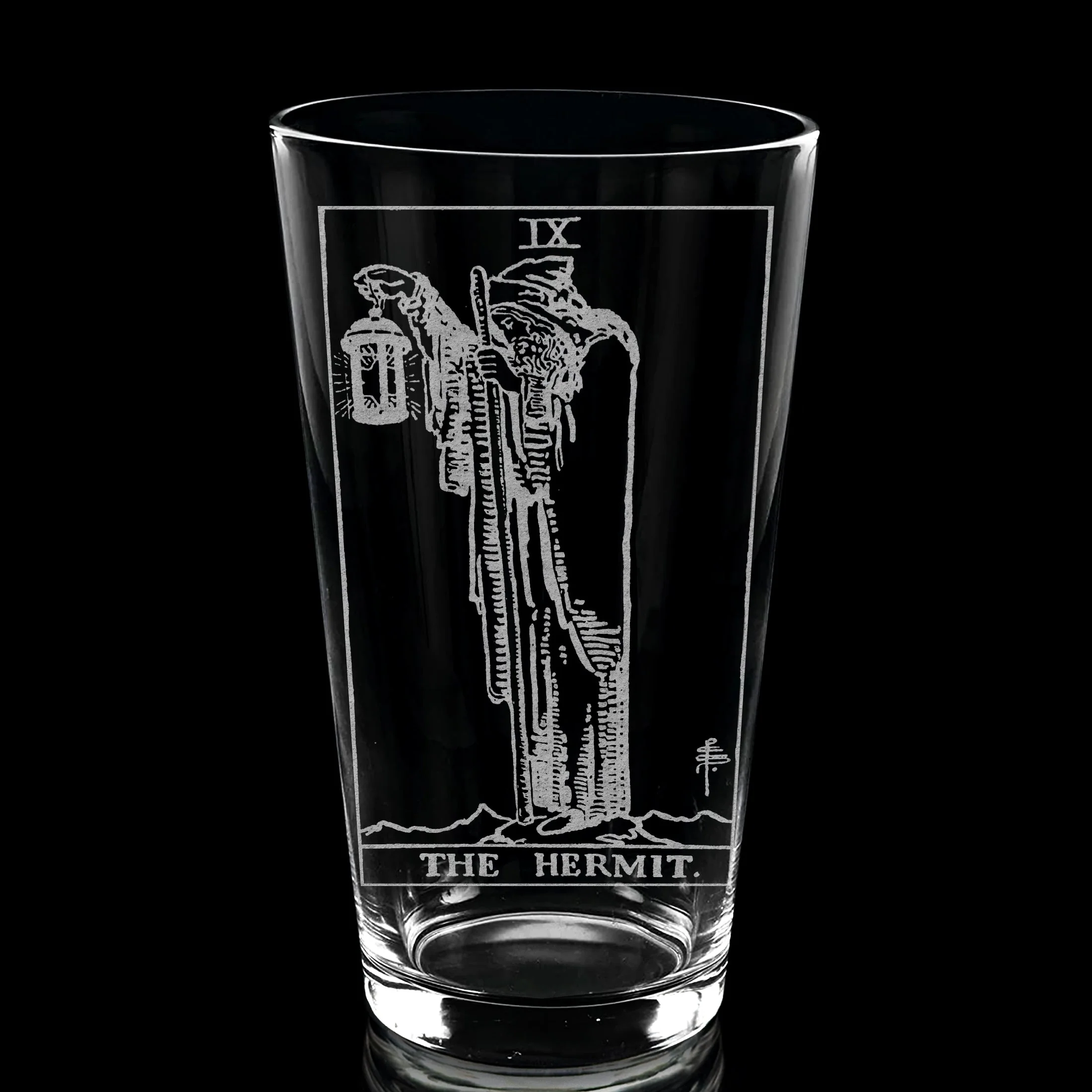 RIDER-WAITE TAROT CARD Pint Glasses by LumEngrave - Image 12