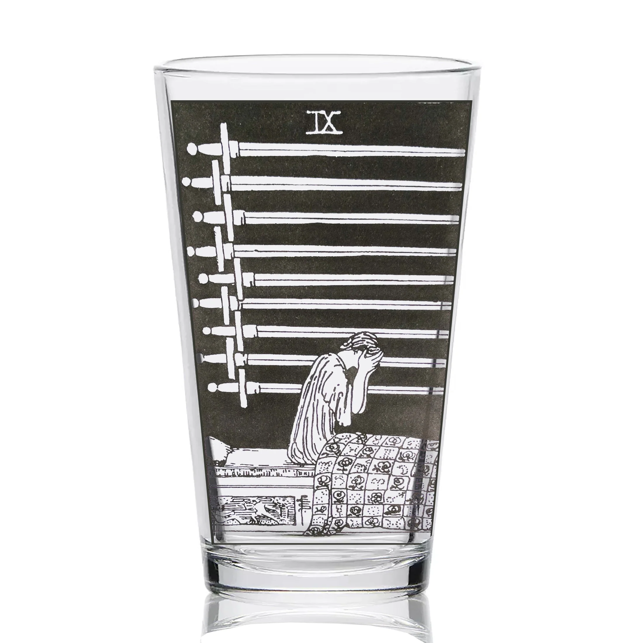 RIDER-WAITE TAROT CARD Pint Glasses by LumEngrave - Image 22