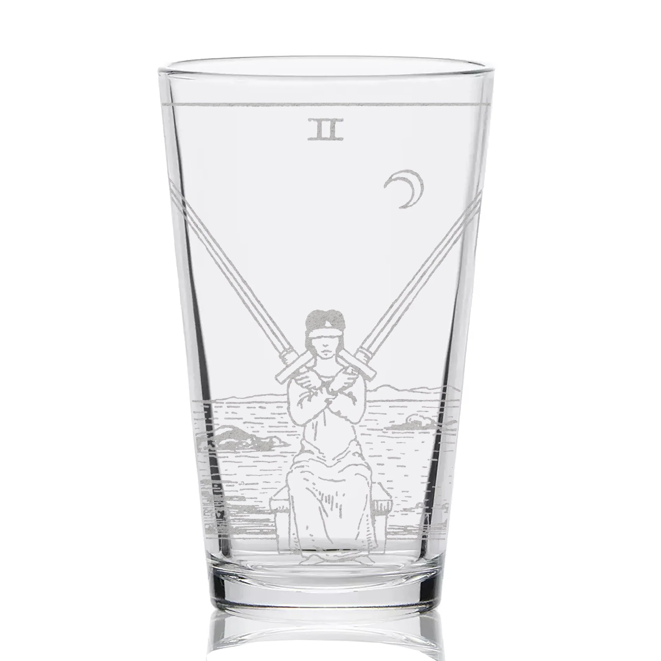 RIDER-WAITE TAROT CARD Pint Glasses by LumEngrave - Image 24