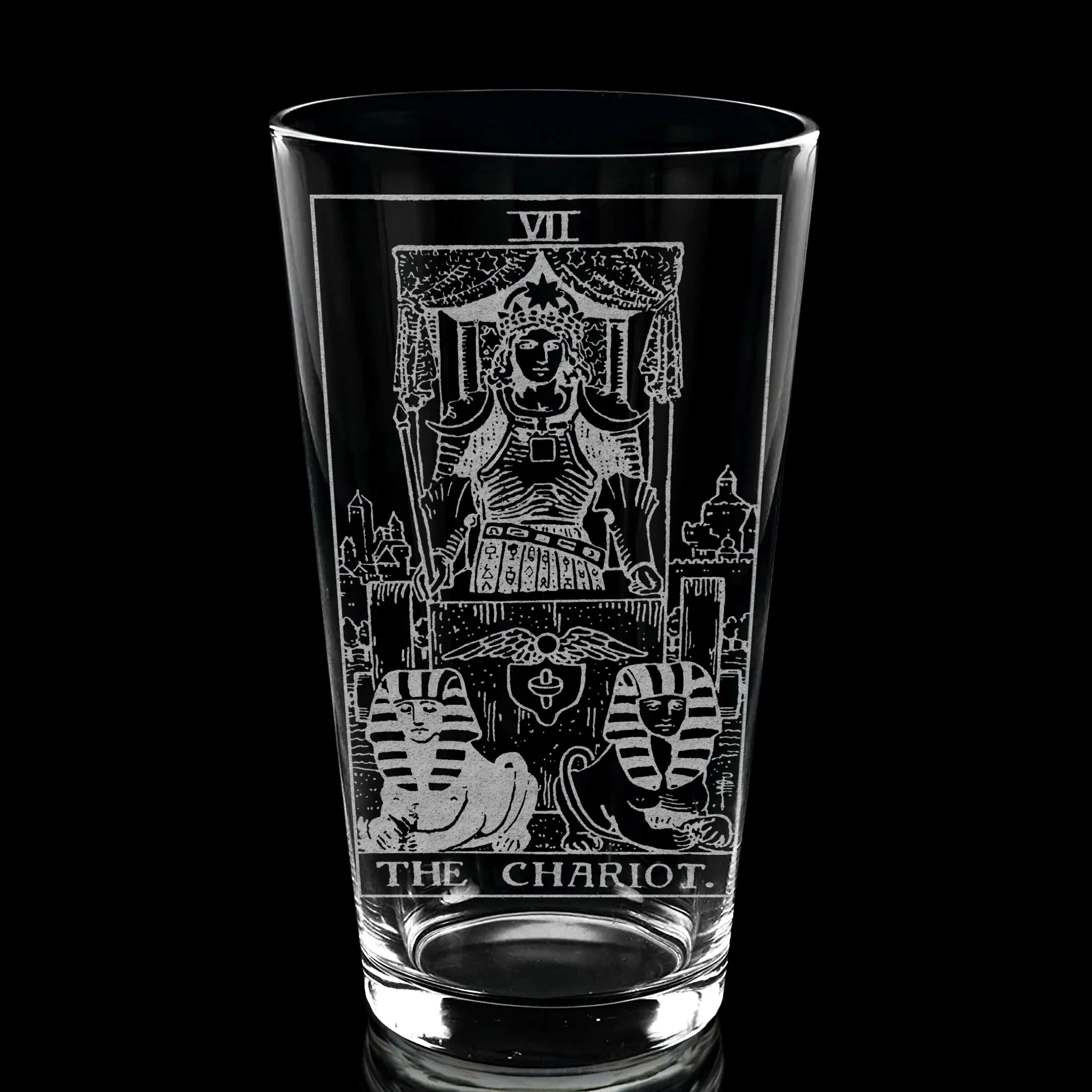 RIDER-WAITE TAROT CARD Pint Glasses by LumEngrave - Image 48