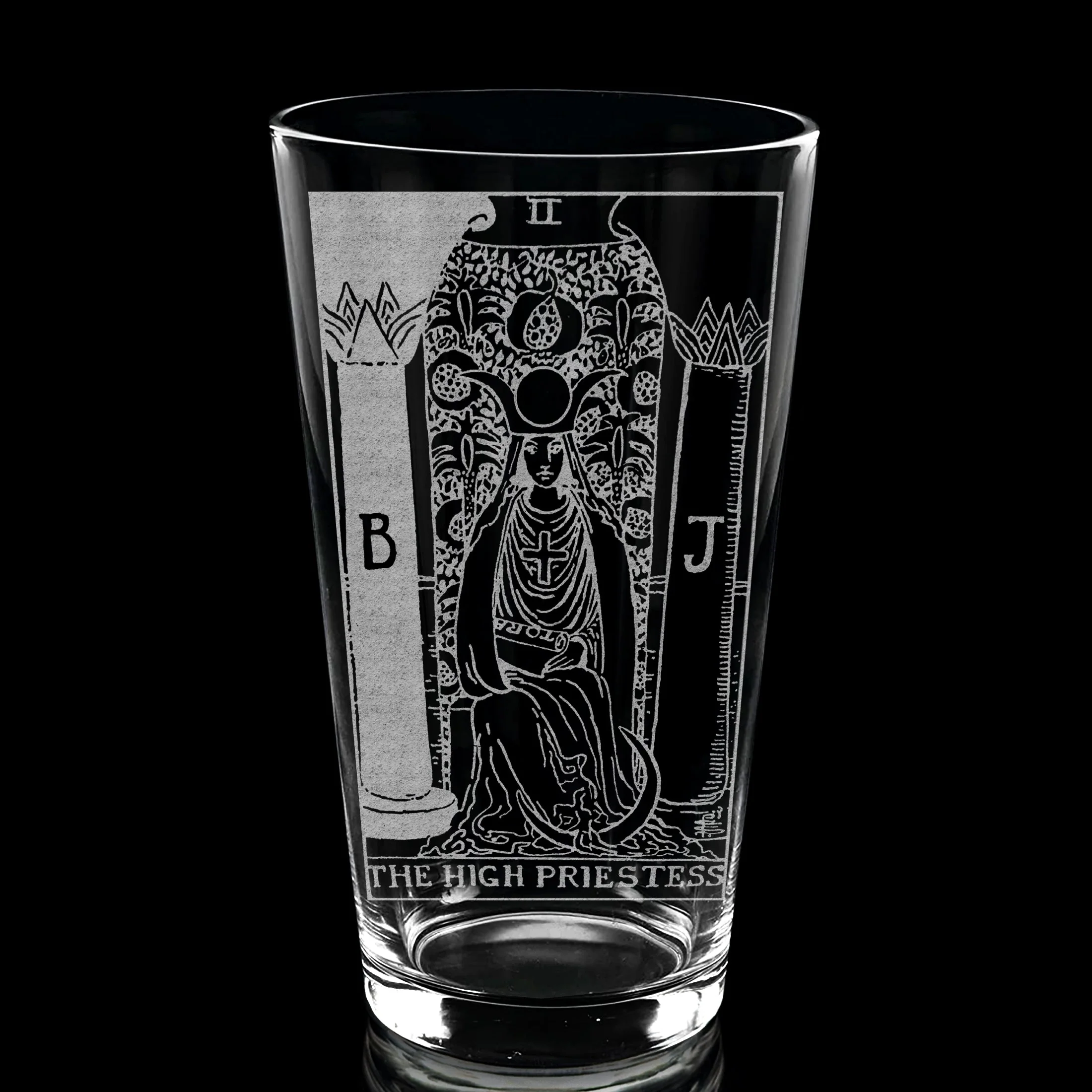 RIDER-WAITE TAROT CARD Pint Glasses by LumEngrave - Image 5