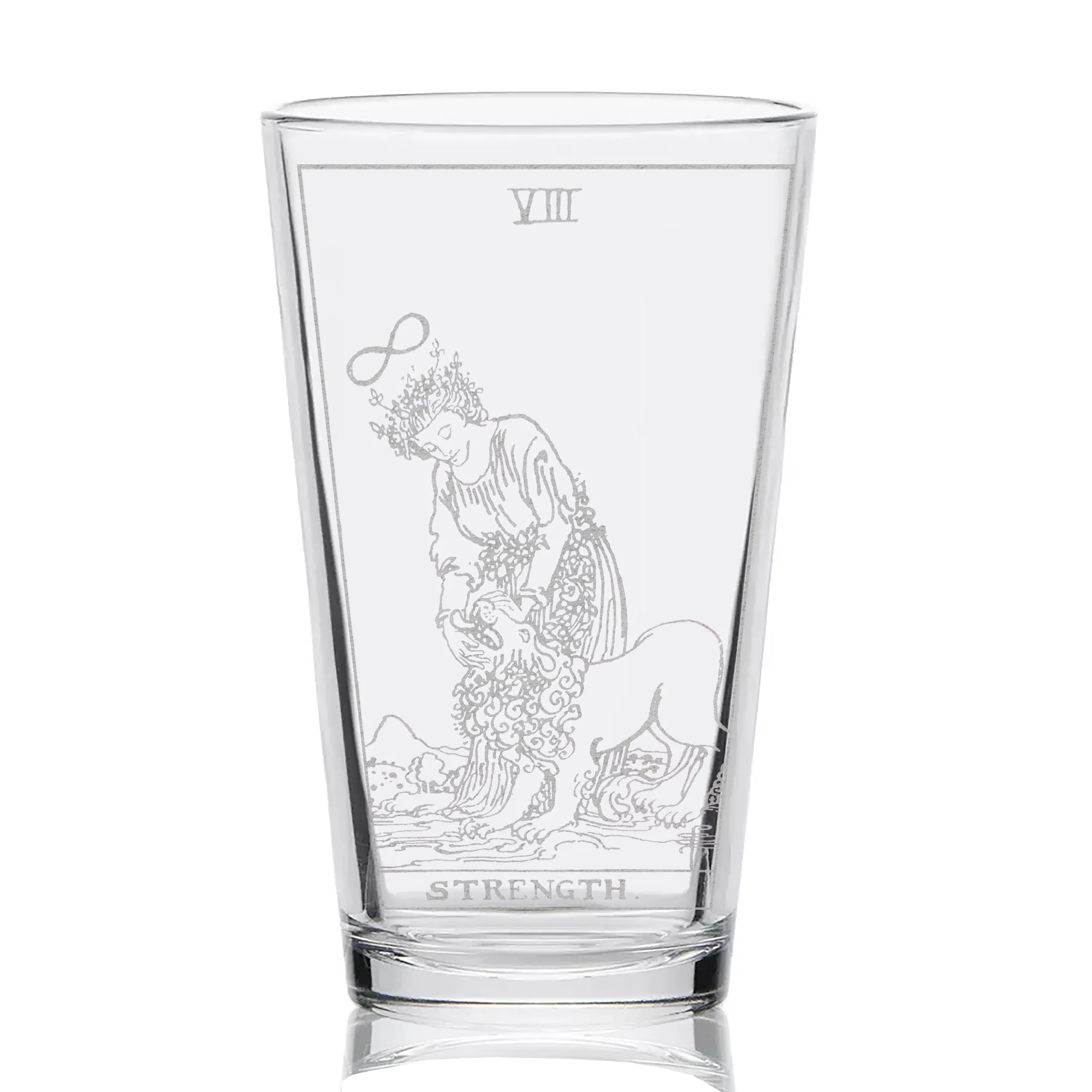 RIDER-WAITE TAROT CARD Pint Glasses by LumEngrave - Image 51