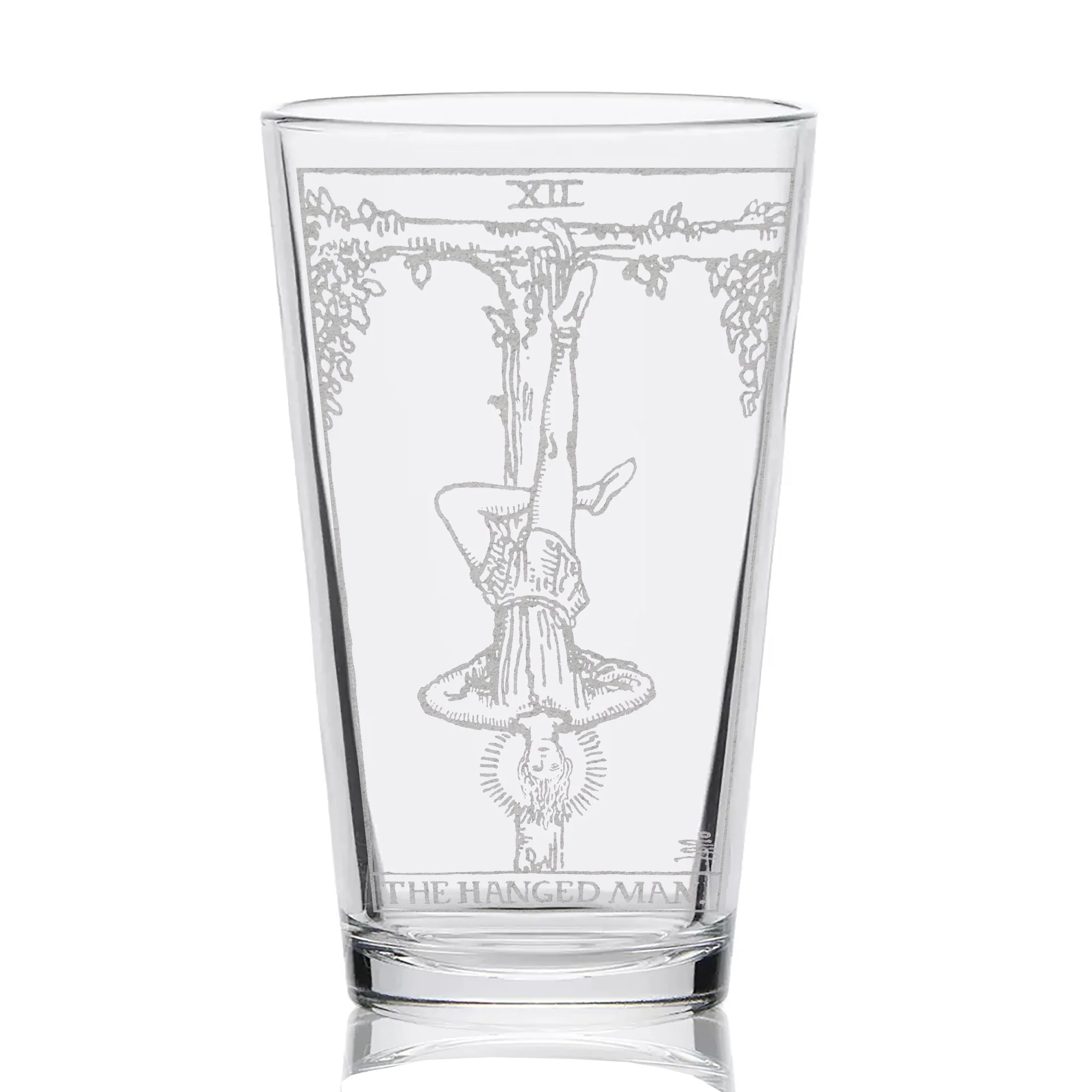 RIDER-WAITE TAROT CARD Pint Glasses by LumEngrave - Image 55