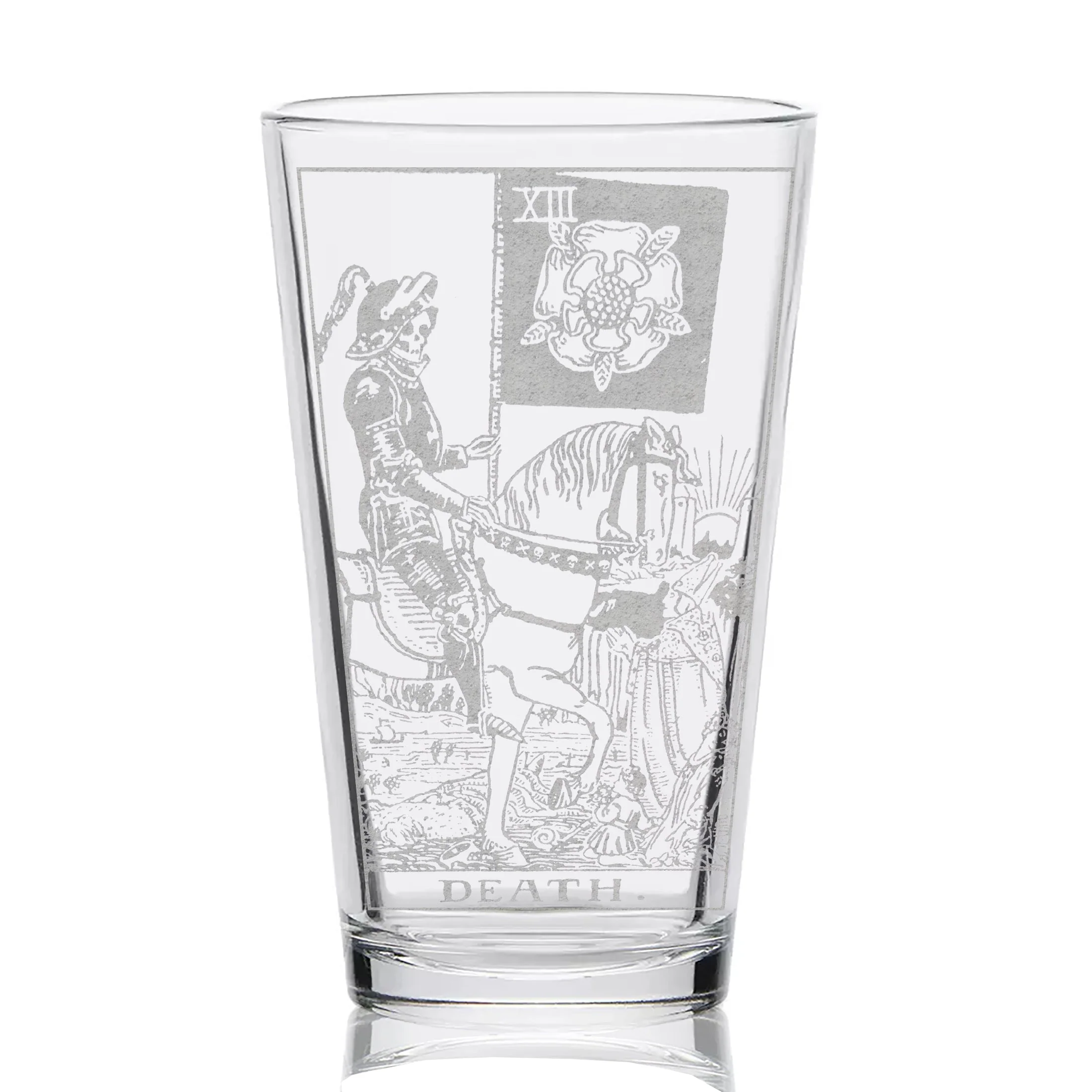 RIDER-WAITE TAROT CARD Pint Glasses by LumEngrave - Image 57