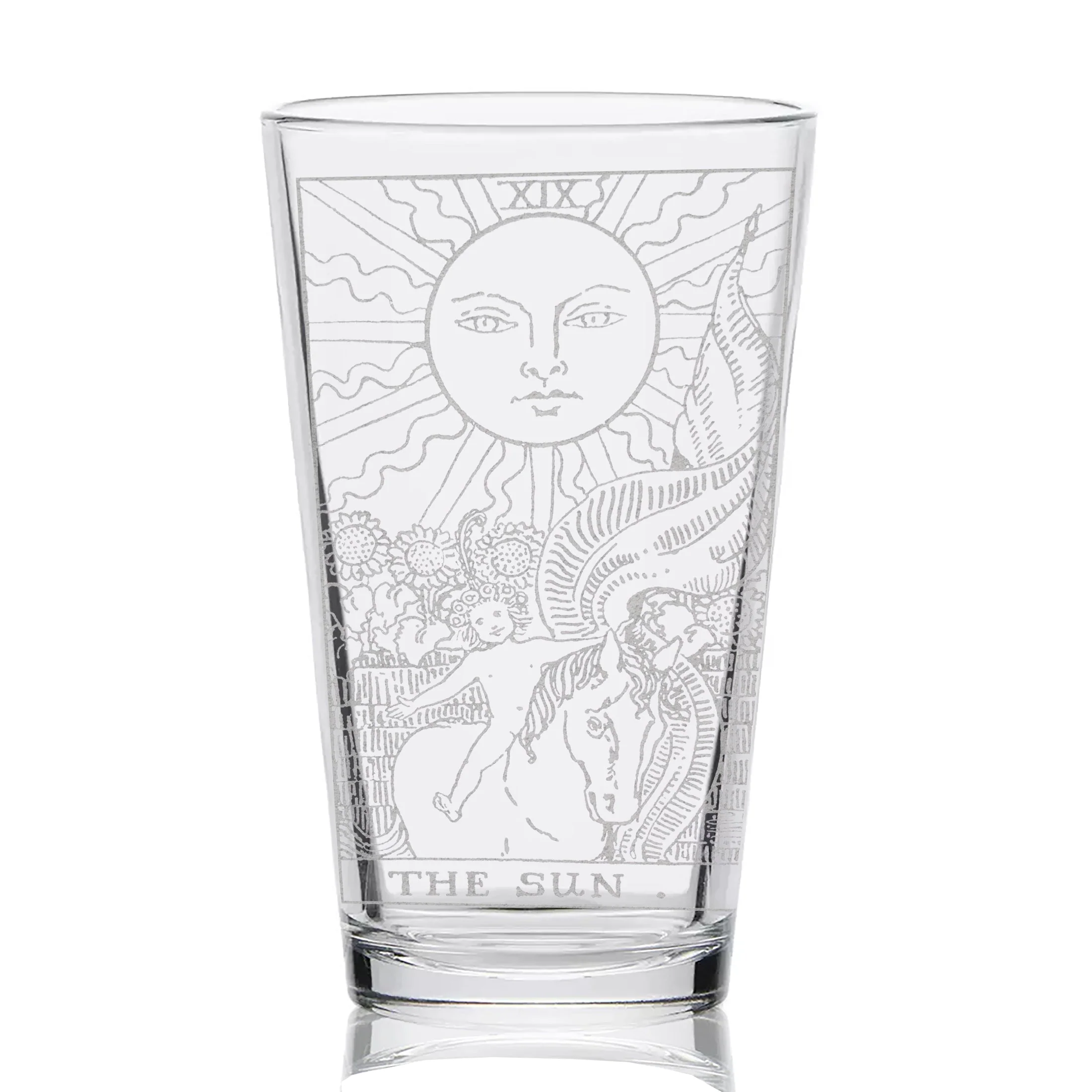RIDER-WAITE TAROT CARD Pint Glasses by LumEngrave - Image 63