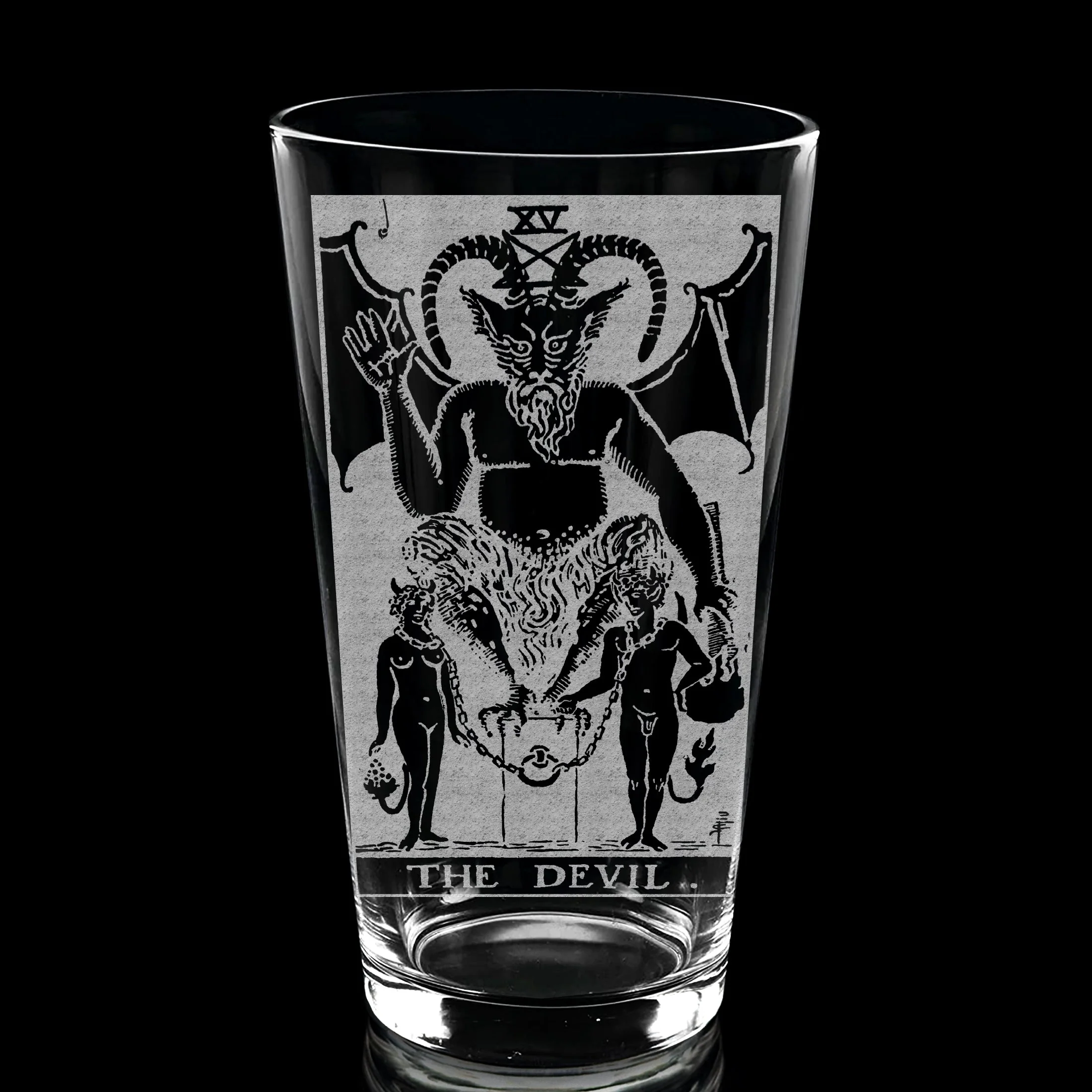 RIDER-WAITE TAROT CARD Pint Glasses by LumEngrave - Image 64