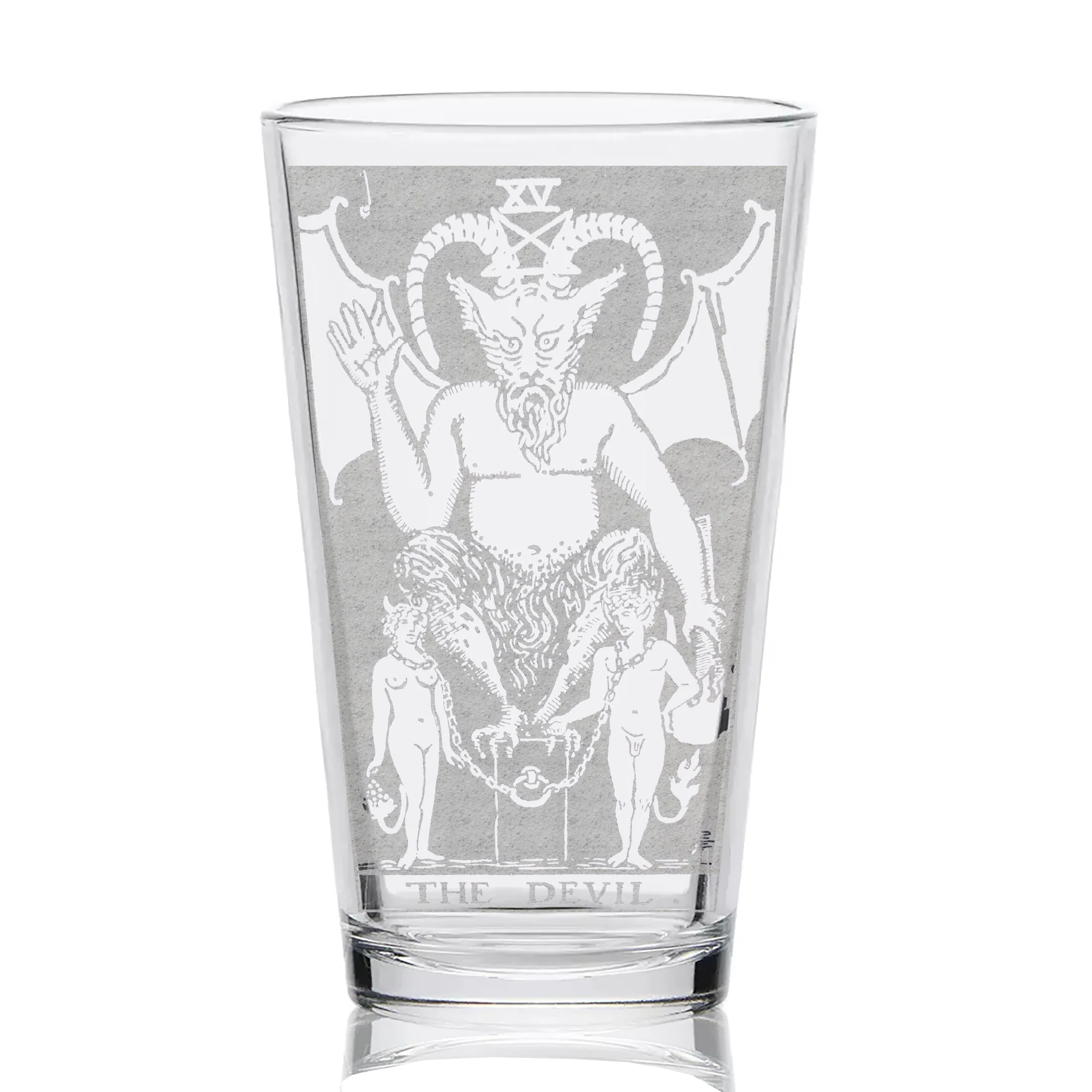 RIDER-WAITE TAROT CARD Pint Glasses by LumEngrave - Image 65
