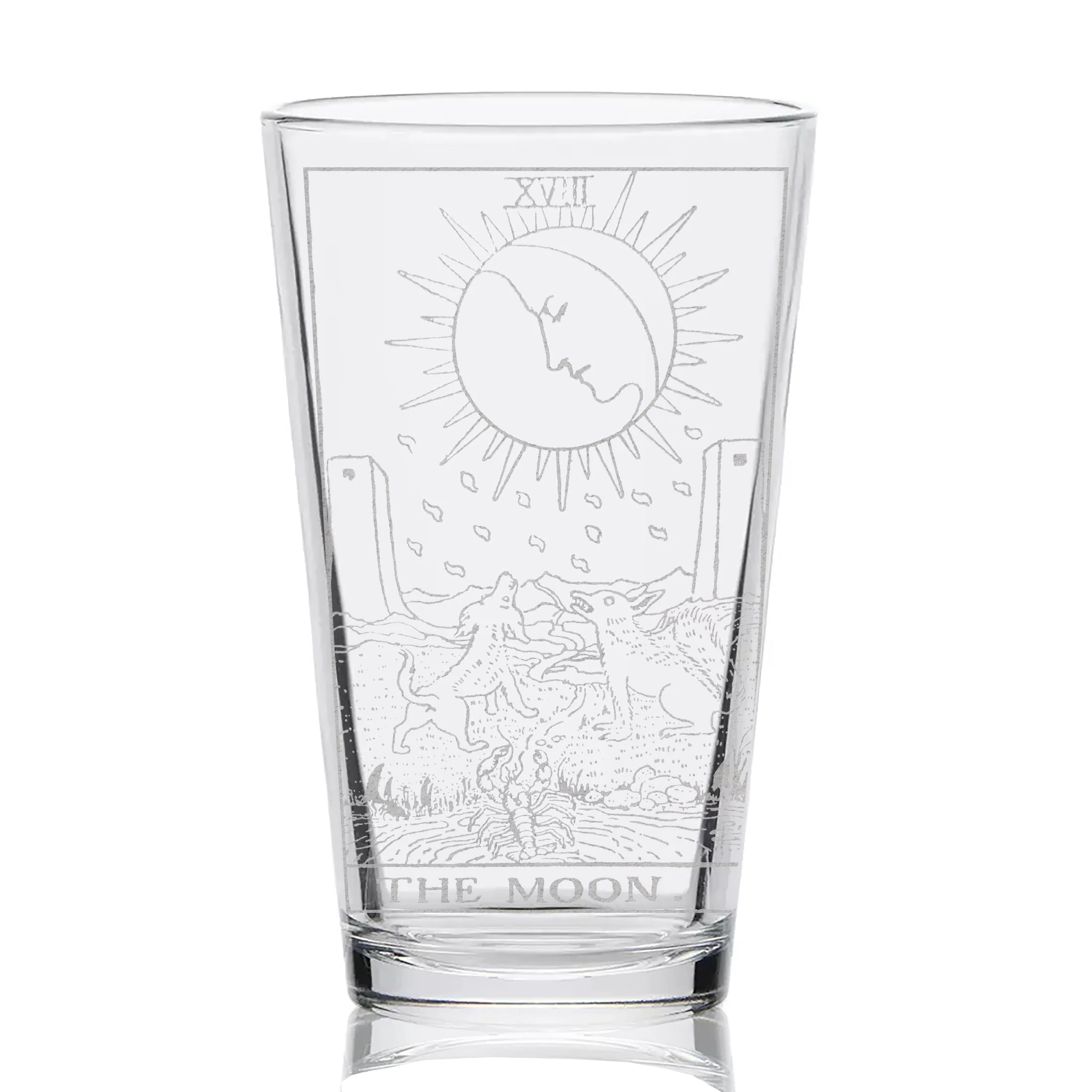 RIDER-WAITE TAROT CARD Pint Glasses by LumEngrave - Image 67