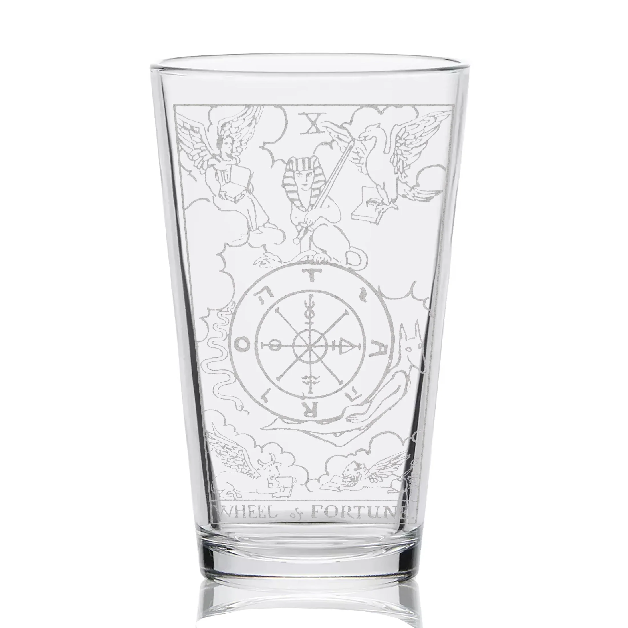 RIDER-WAITE TAROT CARD Pint Glasses by LumEngrave - Image 73