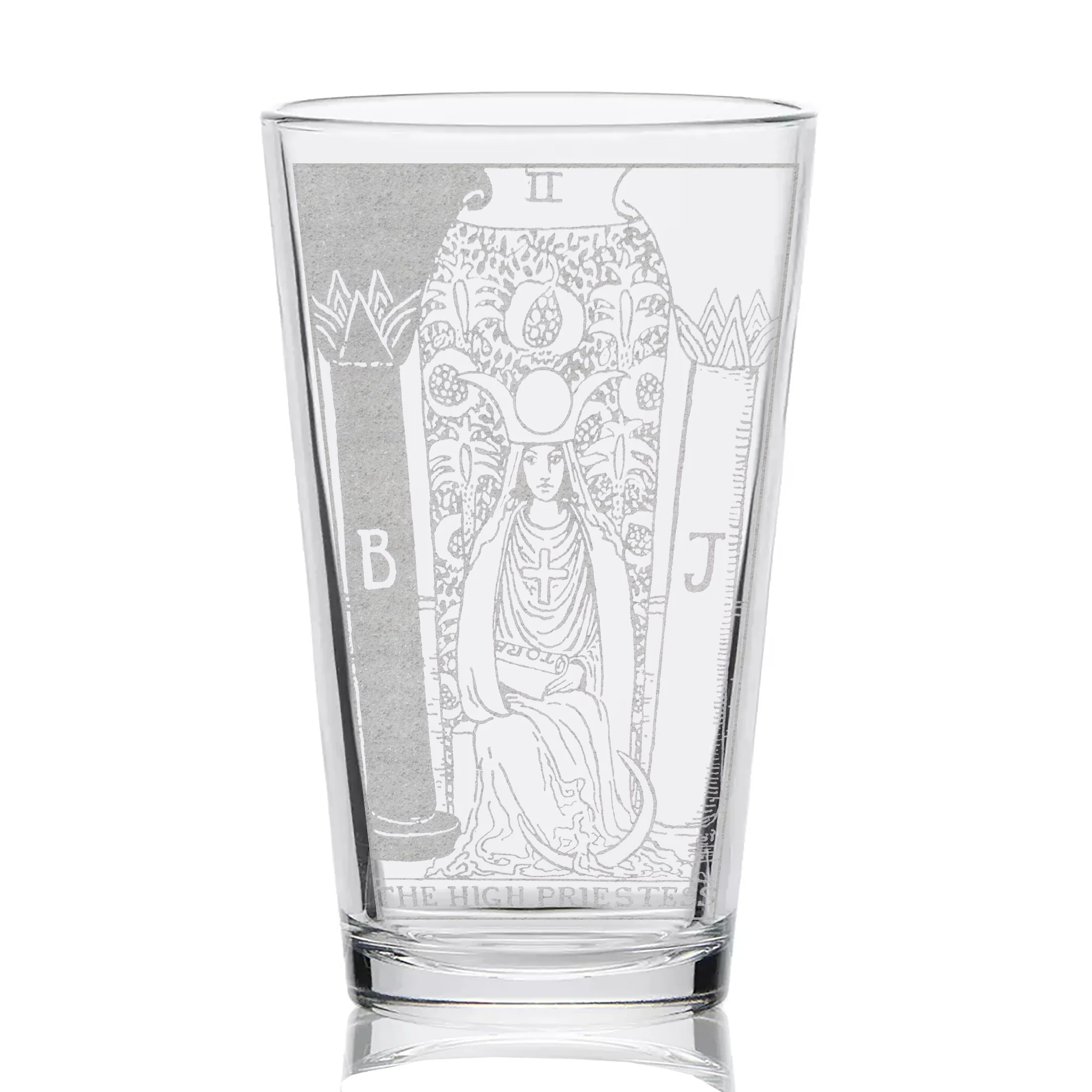 RIDER-WAITE TAROT CARD Pint Glasses by LumEngrave - Image 8