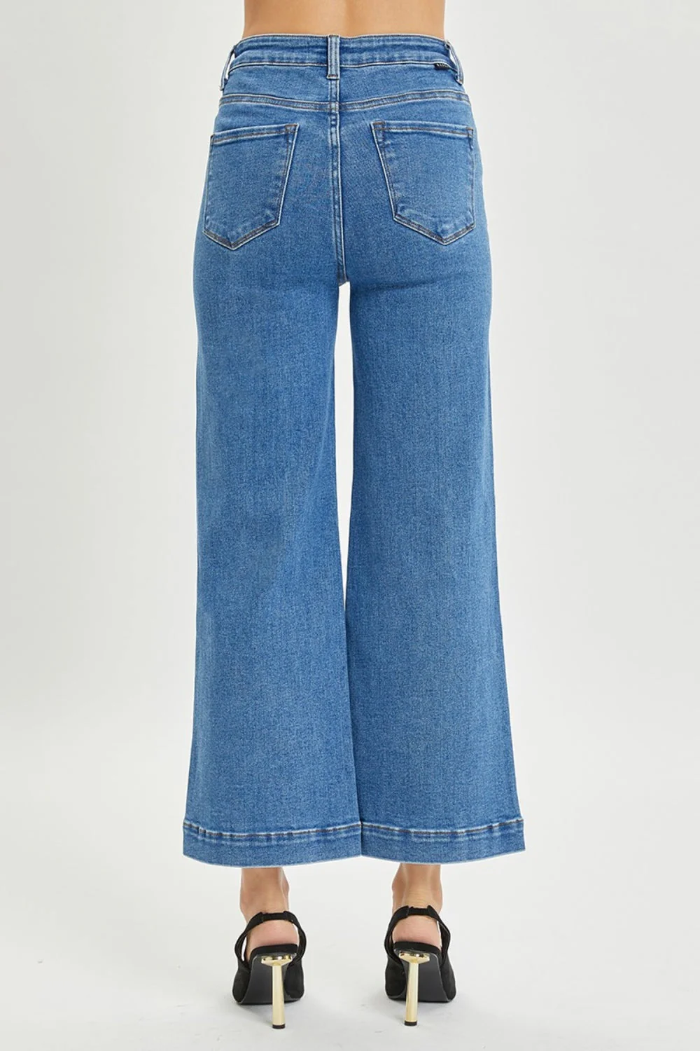 RISEN Full Size High Rise Wide Leg Jeans - Image 2