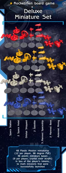 Rocketmen: Deluxe Miniatures Set - Image 3