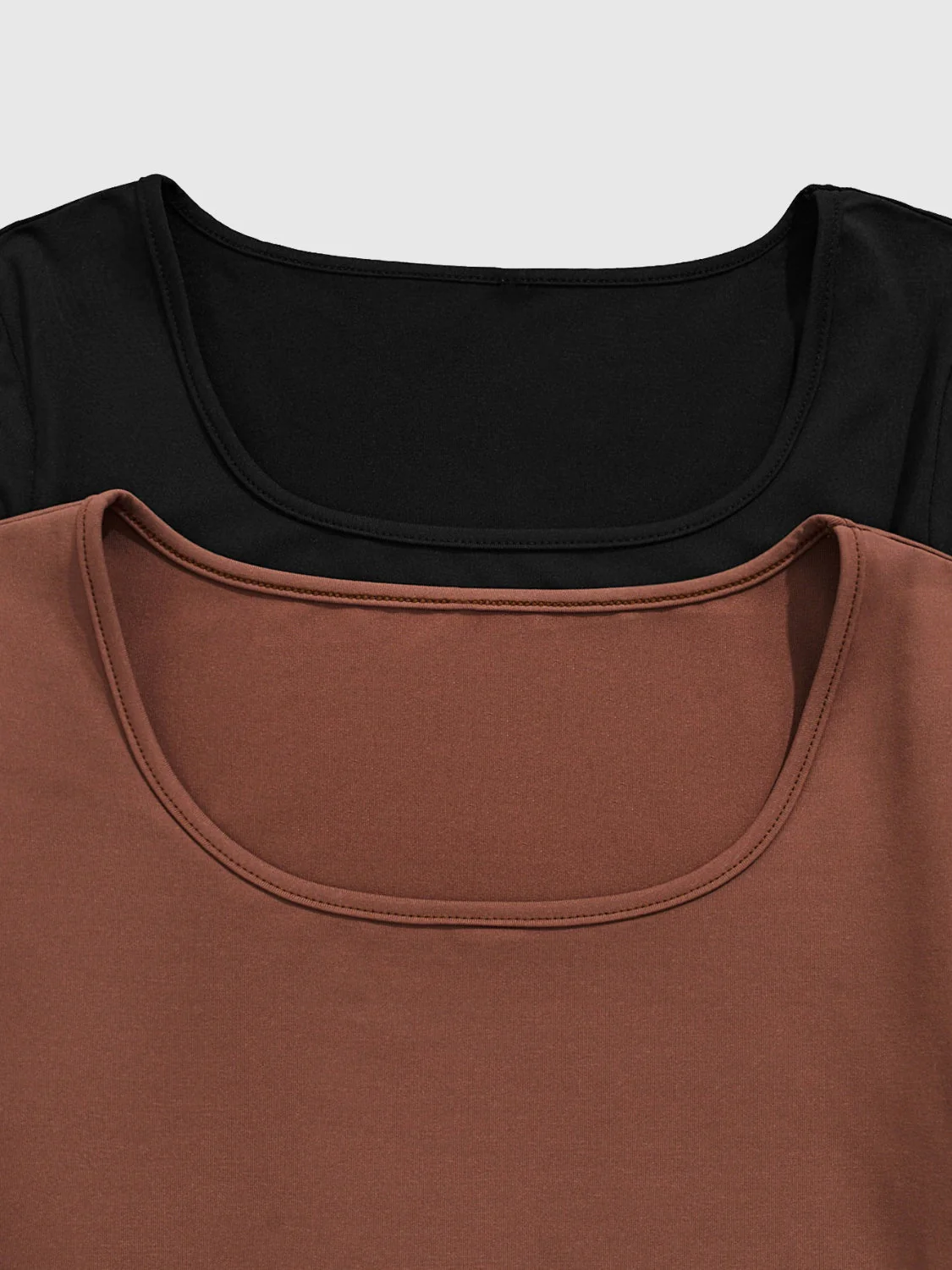 Round Neck Long Sleeve T-Shirt - Image 3