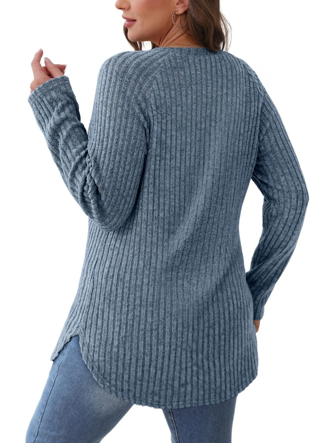 Round Neck Raglan Sleeve T-Shirt - Image 20