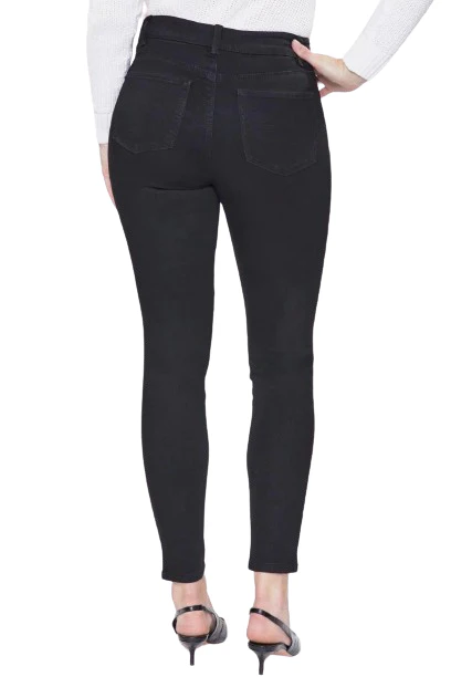 Royalty For Me By YMI High- Rise Skinny 1 Button Zipper Closure Belt Hoop Pockets Denim by Curated Brands - Image 3
