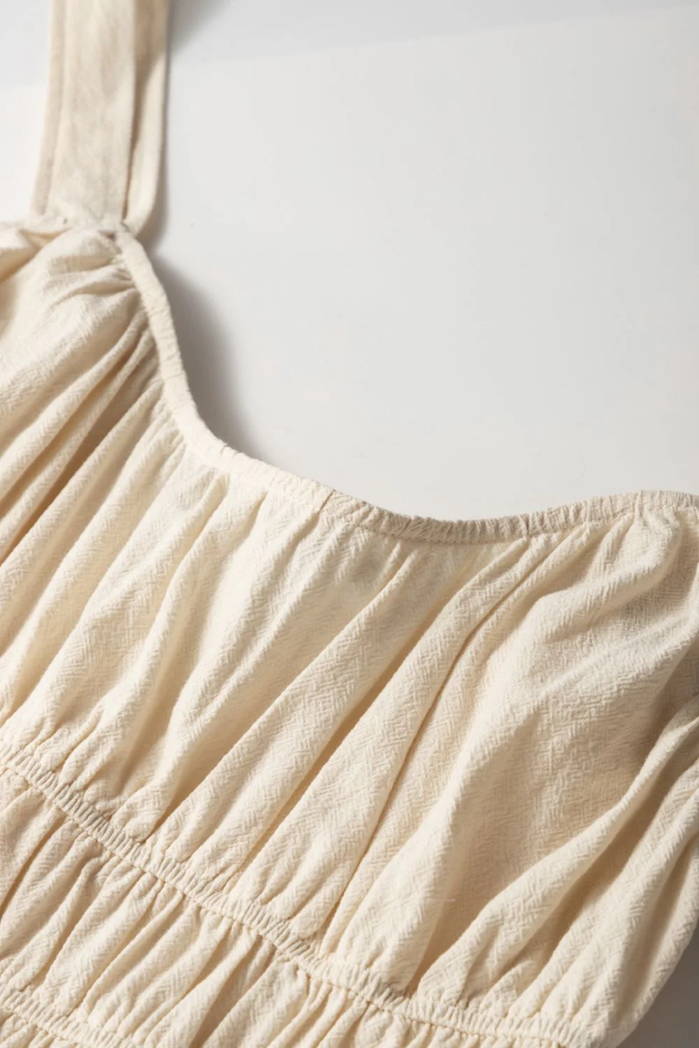 Ruched Sleeveless Wide Leg Jumpsuit - Image 7