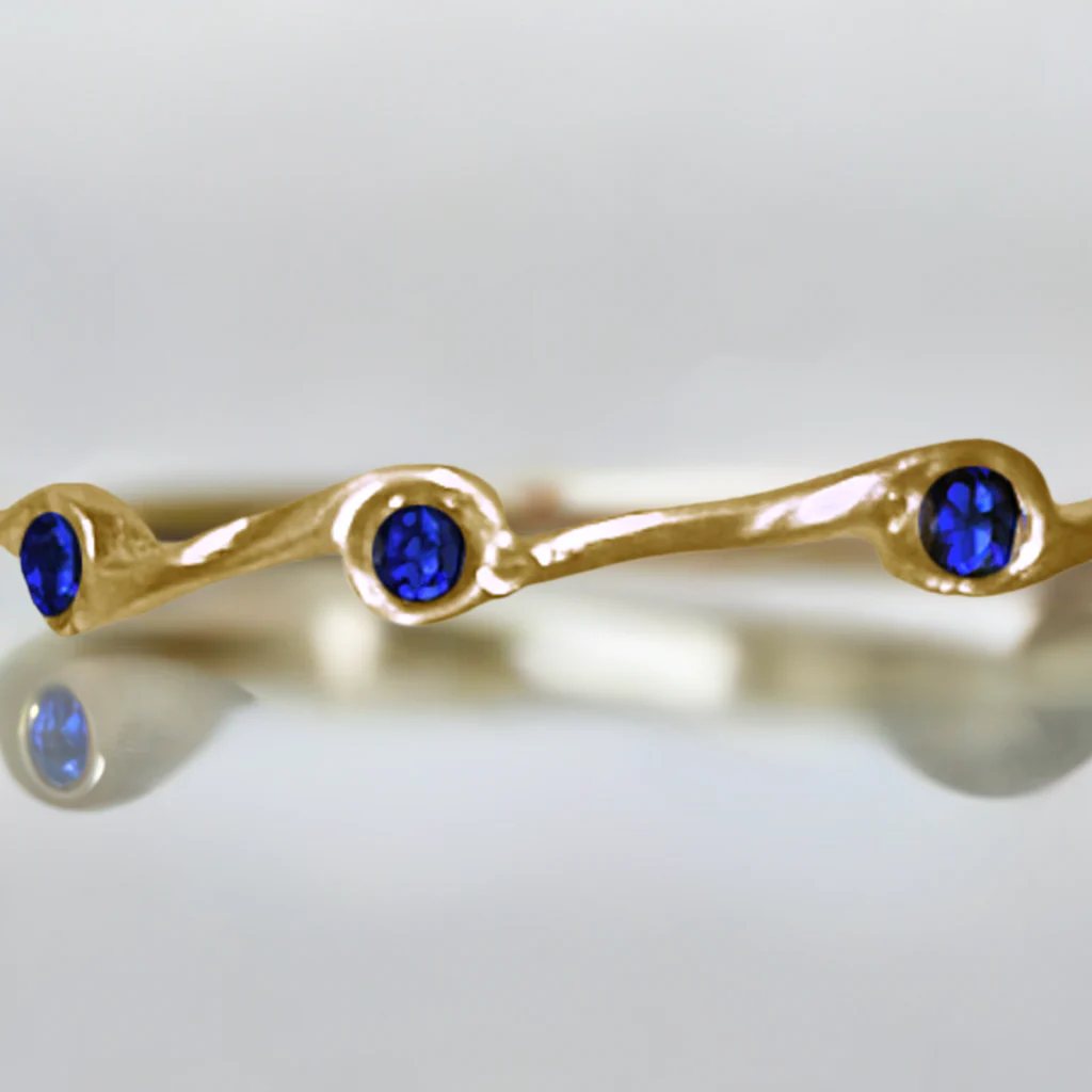 Sapphire Birthstone Stacker Ring by The Urban Charm - Image 6