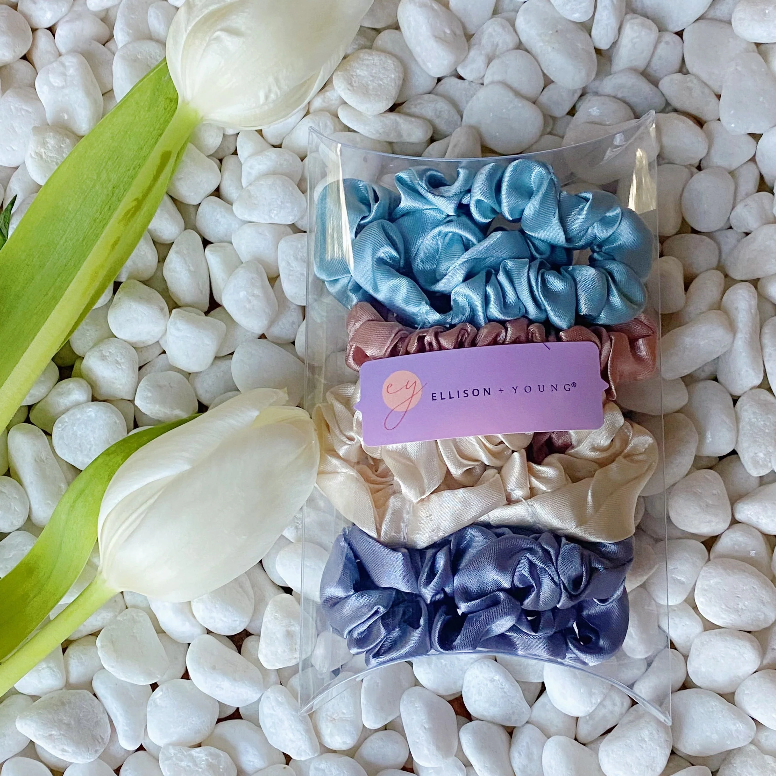 Satin Self Care Scrunch Set Of 8 by Ellisonyoung.com - Image 3