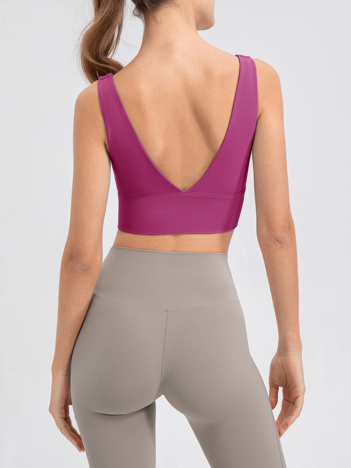 Scoop Neck Wide Strap Active Tank - Image 18