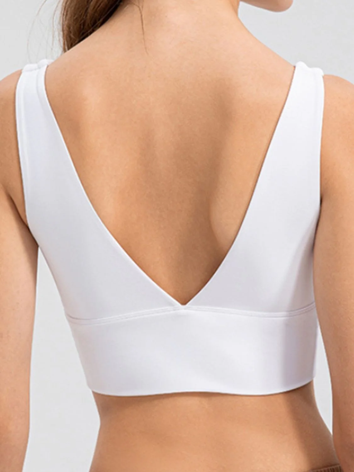 Scoop Neck Wide Strap Active Tank - Image 6