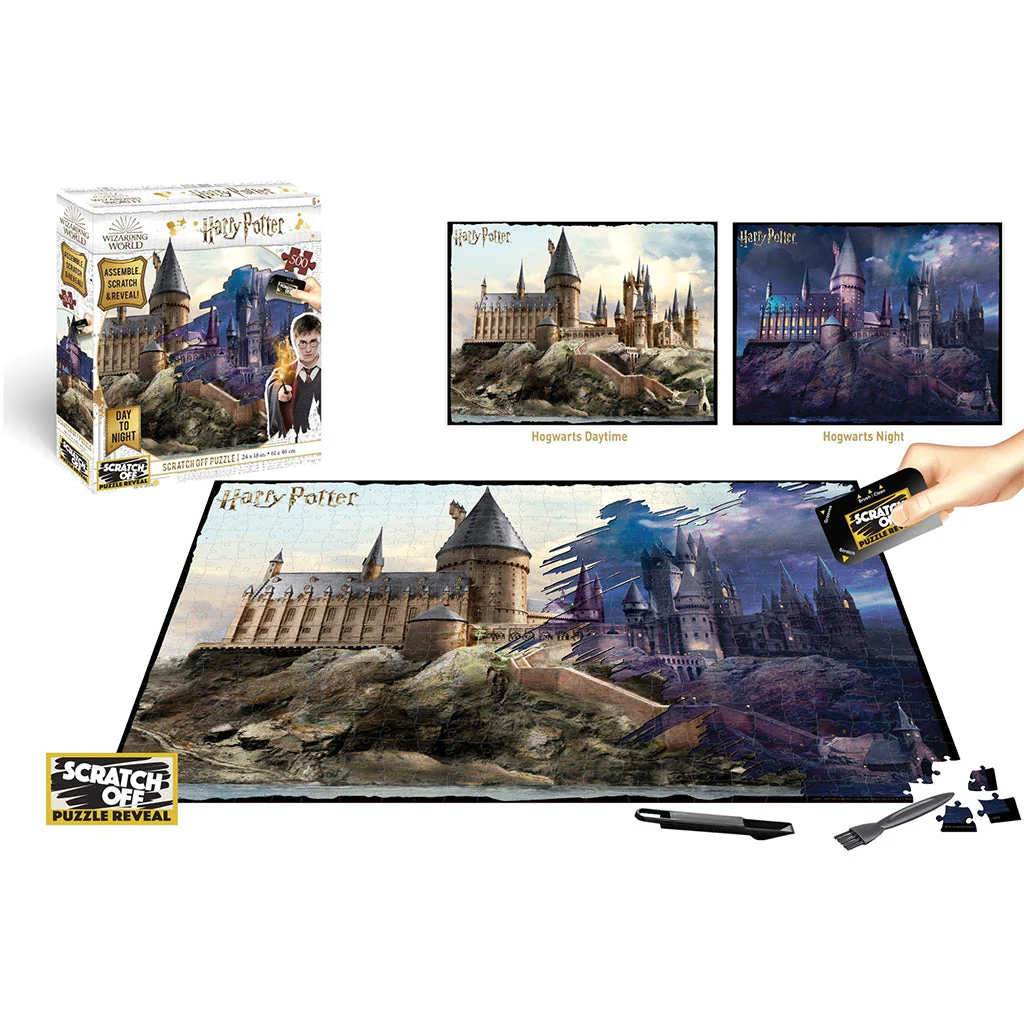 Scratch Off: Harry Potter - Hogwarts Day to Night - Image 3